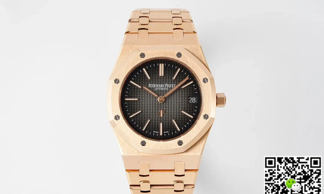 Audemars Piguet Royal Oak 16202OR.OO.1240OR.01 ZF Factory 1:1 Best Edition Replica Watch Rose Gold Case